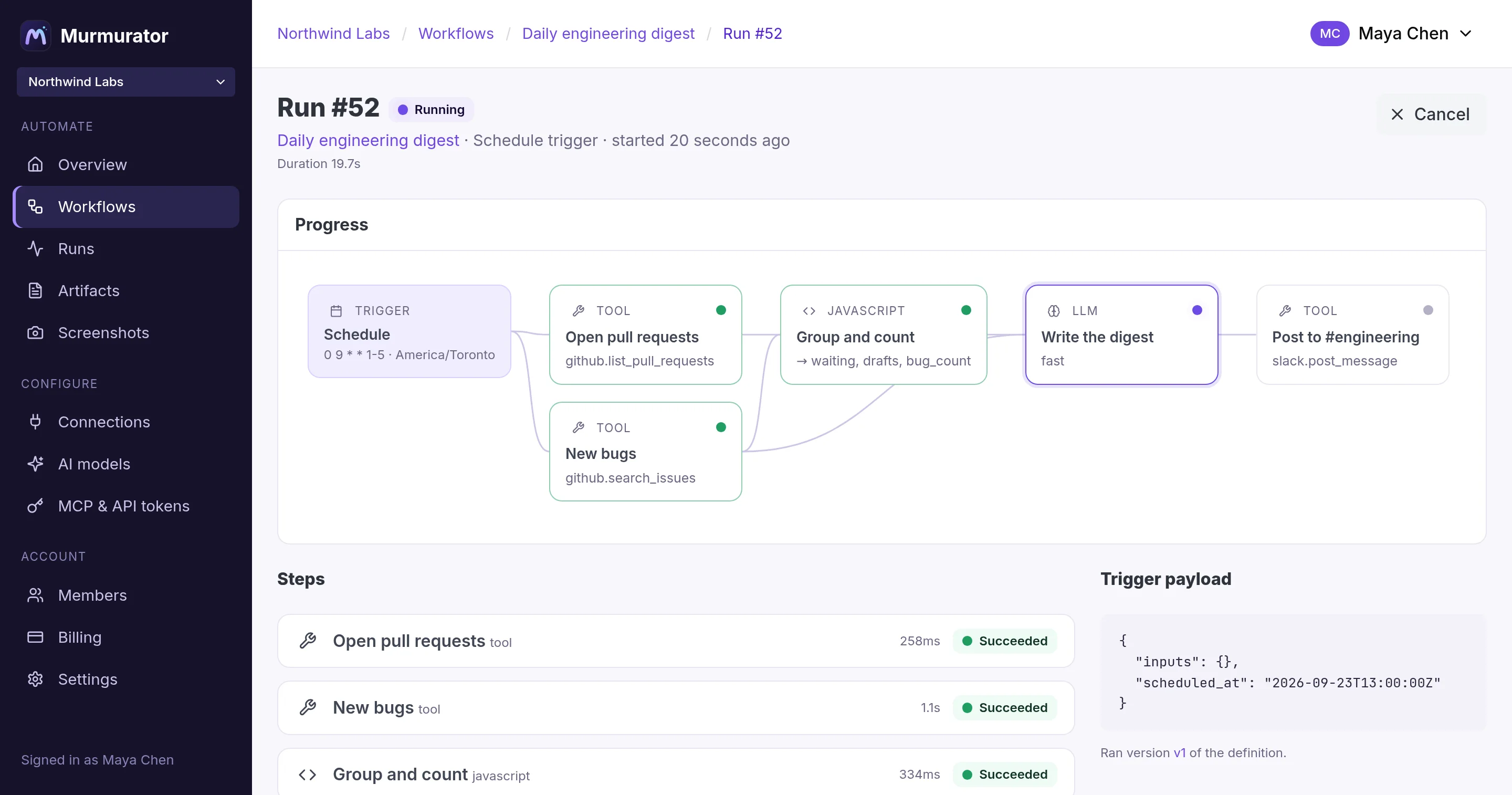 A dependable engine under every workflow